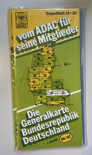 Generalkarte bundesrepublik - generalkarte,