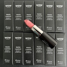 12 x WOW London matter Lippenstift UVP 96 £ NEU Großhandel Restposten Make-up Kosmetik