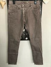 Please Italy Jeans P78 super Waschung Gr M 38 40 Boyfriend coole Details braun