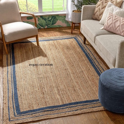 Teppich jute quadratisch - jute, beige