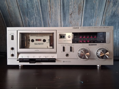 Fisher 4110 tapedeck - fisher,