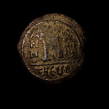 Byzanz Follis Mauricius