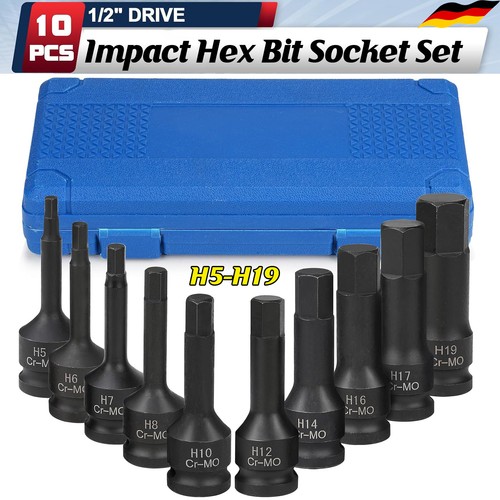 Schlagnuss inbus set - inbus, 1/2"