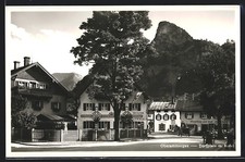 Oberammergau, Dorfplatz mit
