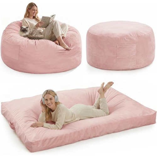 Xxl sitzsack aus cord - xxl,