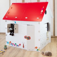 Kinder Spielhaus Pappe