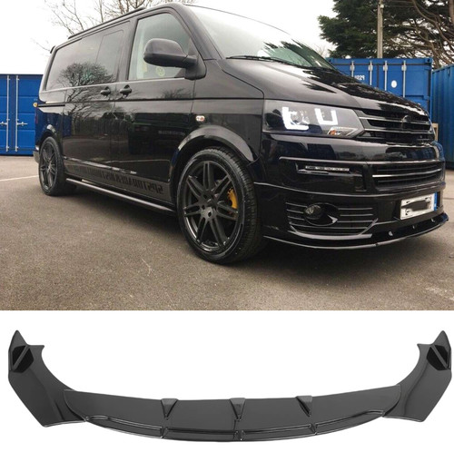 Schwarz frontspoiler lippe - schwarz,