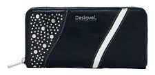 Desigual Punkette Fiona Wallet L Geldbörse Black schwarz Neu