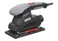 Skil Schwingschleifer 7338 AA, Schleifmaschine 160 W, mit 3 Schleifblätter