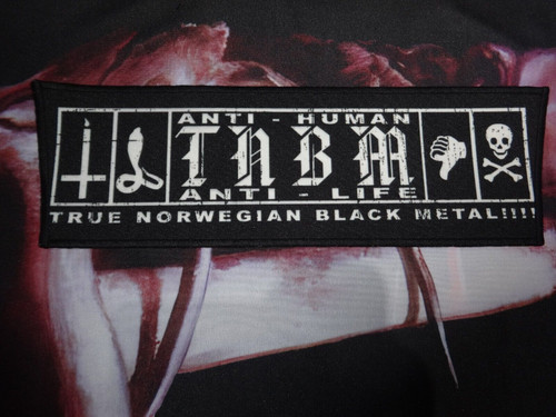 Taake back patch strip - patch,