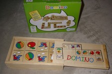 DOMINO Steine aus Holz