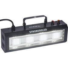 IBIZA STROBE80LED LED STROBOSKOP 4x20 Watt DEKO PARTY DISCO MUSIK CLUB DJ DEKO