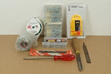 Werkzeugkonvolut Eisenwaren Bohrer Sortiment Cuttermesser Klingen Restposten