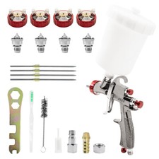 R500 LVLP Luftspritzpistole 1,3/1,5/1,7/2,0mm Lackierpistole für Lack & Decklack