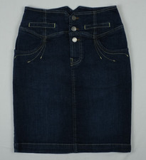 Jeansrock High Waste Größe