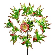 Windrad Gartenstecker Kolibri