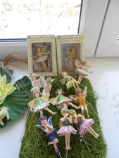 12 verschiedene Flower Fairies Figuren mit Stab - s. Fotos, zum Teil neu