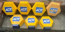 ADT Sirene/Attrappe Alarm Klingel Boxen - 7 Boxen - Restposten