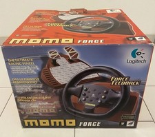 Logitech MOMO Force Feedback Lenkrad, Momo rot, Vintage, extrem selten, OVP