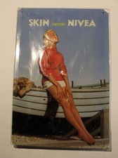 Vintage Metall Schild Blech