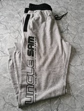 Uncle Sam Sport Hose Herren L Grau 