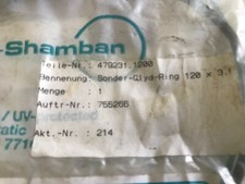 Index GE42 GE65 Pinole Glyd - Ring 120 x 3,1/  X - Achse  Maschine Busch Shamban