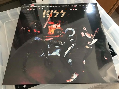 Kiss davenport 1975 vinyl - kiss, lp