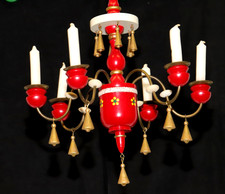 alte  Erzgebirgsspinne  Hängeleuchter Erzgebirge Hersteller Elka