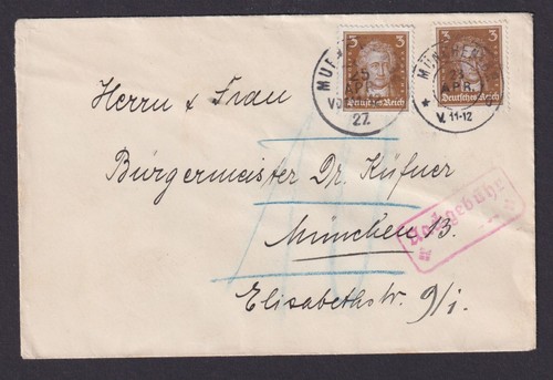Nachgebühr deutsches reich - deutsches,