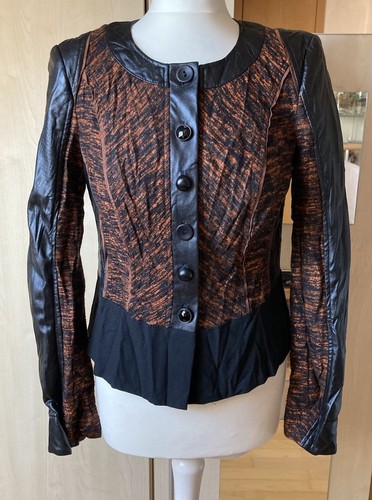 Biba jacke blazer - jacke, lederoptik