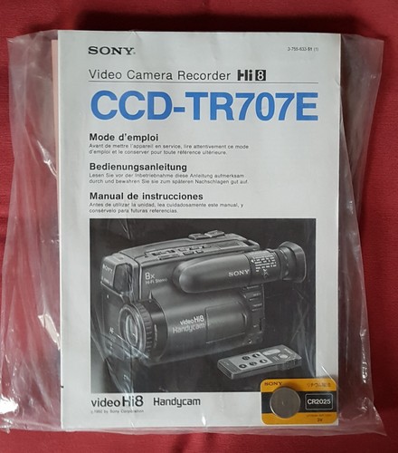 Sony ccd 707e original - sony,