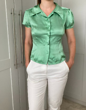 agnes b Paris Seiden Bluse - Gr. 36- 38