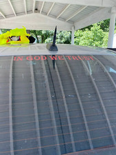 4.25 inch Black Antenna Mast