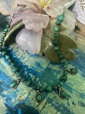 ❤ Halskette Grün Malachit