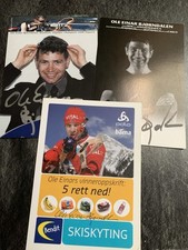 3 Autogrammkarten - Ole Einar