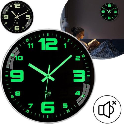 Wanduhr funkuhr leuchtend - funkuhr, mit