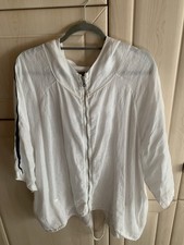 Leinenjacke mit Kapuze Gr50