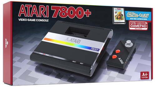 Atari 7800 videogame - atari, 7800+