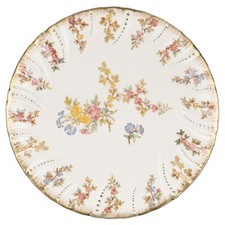 Kuchenteller klein Sarreguemines Louis XV Scherbe creme