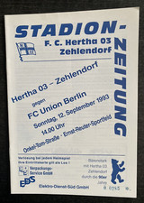 OL 93/94 Hertha 03 Zehlendorf - 1. FC Union Berlin, 12.09.1993
