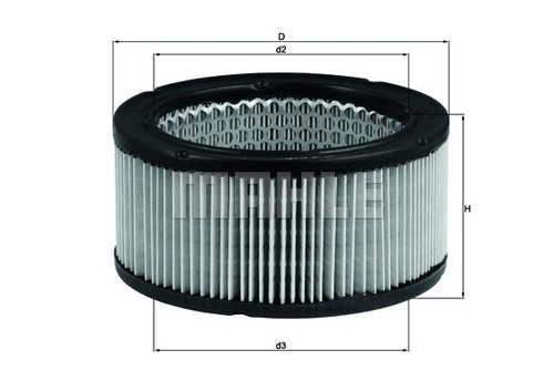 Mahle 213 luftfilter für - mahle,