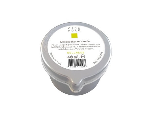 Care more massagekerze caramel - more,