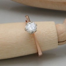 Ring Solitär Damen Verlobung