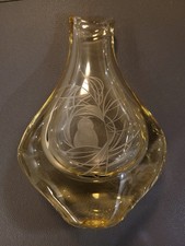 Böhmen CSSR Vase Kunstglas