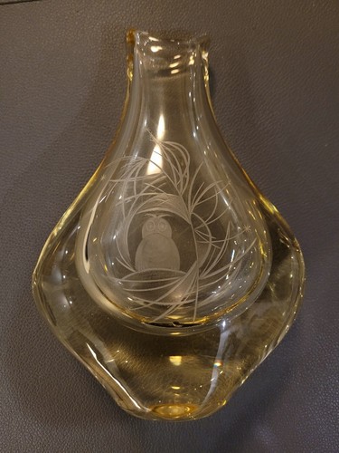 Böhmen cssr vase kunstglas - böhmen,