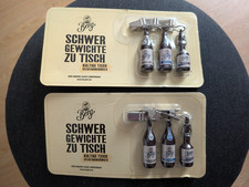 6 Tischdeckenbeschwerer / Tischdeckengewichte , Bierflaschen, Berg Bier