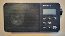 Sony DAB+ Digital Radio  XDRS40DBP tragbar kompakt Netzteil Batterie Reise Küche