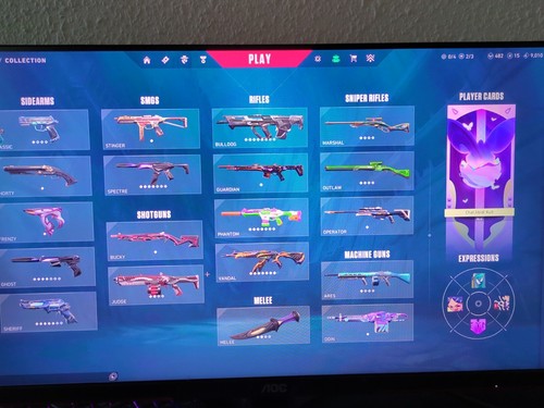 Valorant account all agents - all,