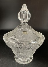 Kristall Deckelschale; Zajecar