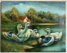 Ölgemälde Landschaft mit